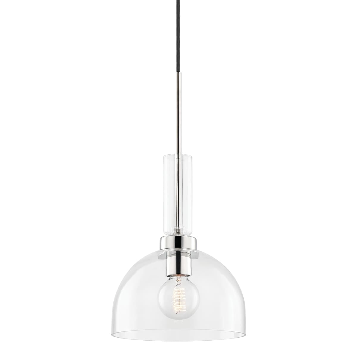 Mitzi Tabitha Pendant Light in Polished Nickel