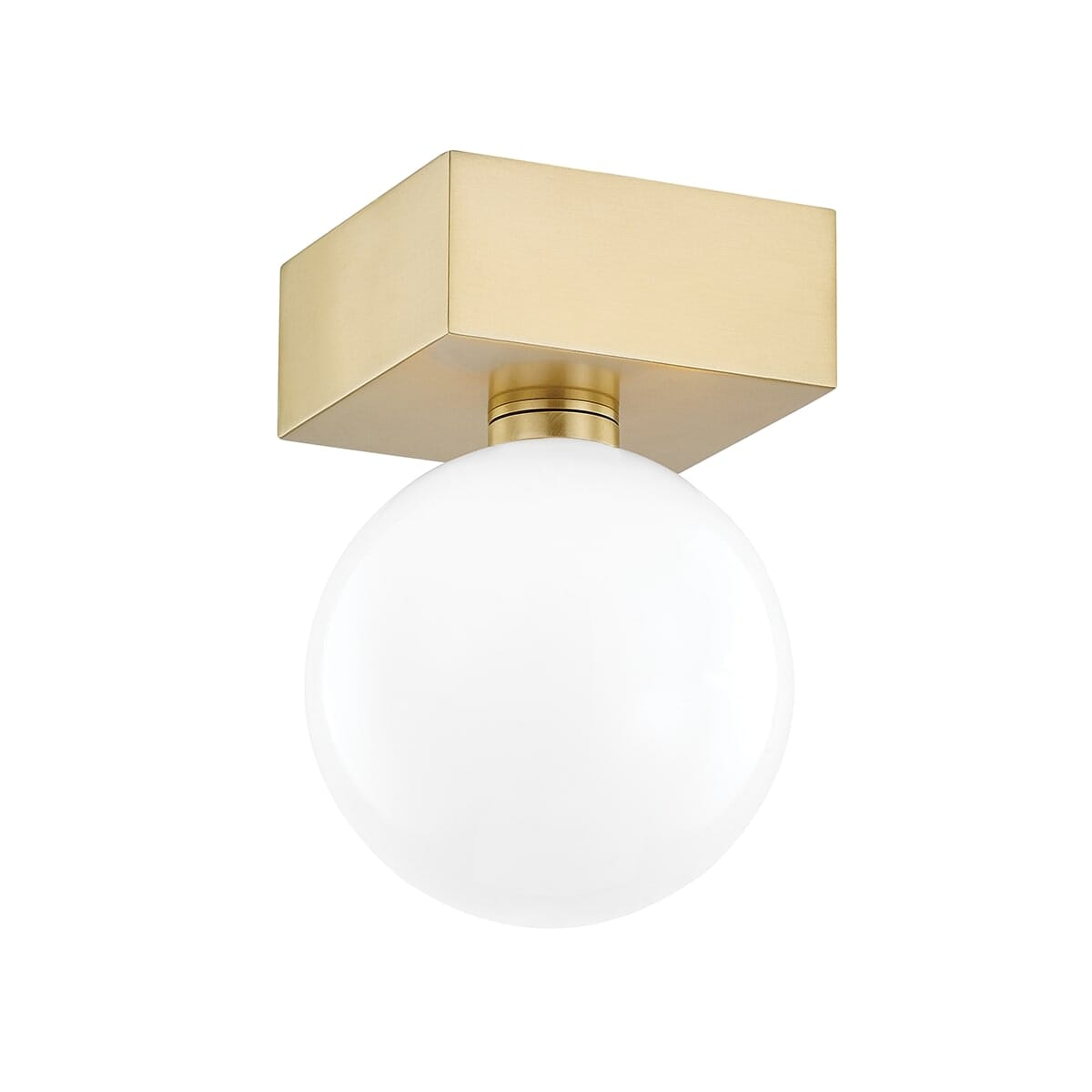 Mitzi Aspyn Ceiling Light in Aged Brass