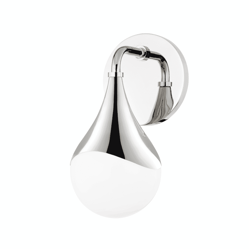 Mitzi Ariana Bathroom Wall Sconce in Polished Nickel