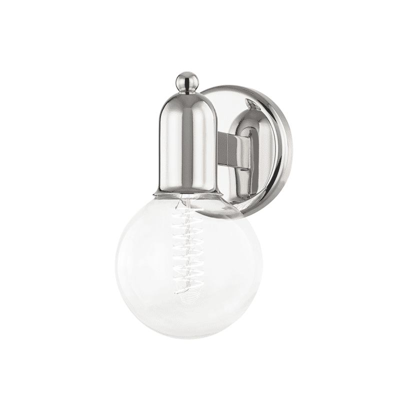 Mitzi Bryce Bathroom Wall Sconce in Polished Nickel