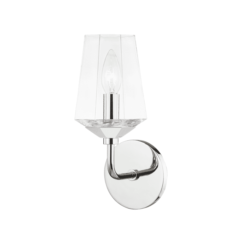 Mitzi Kayla Bathroom Wall Sconce in Polished Nickel