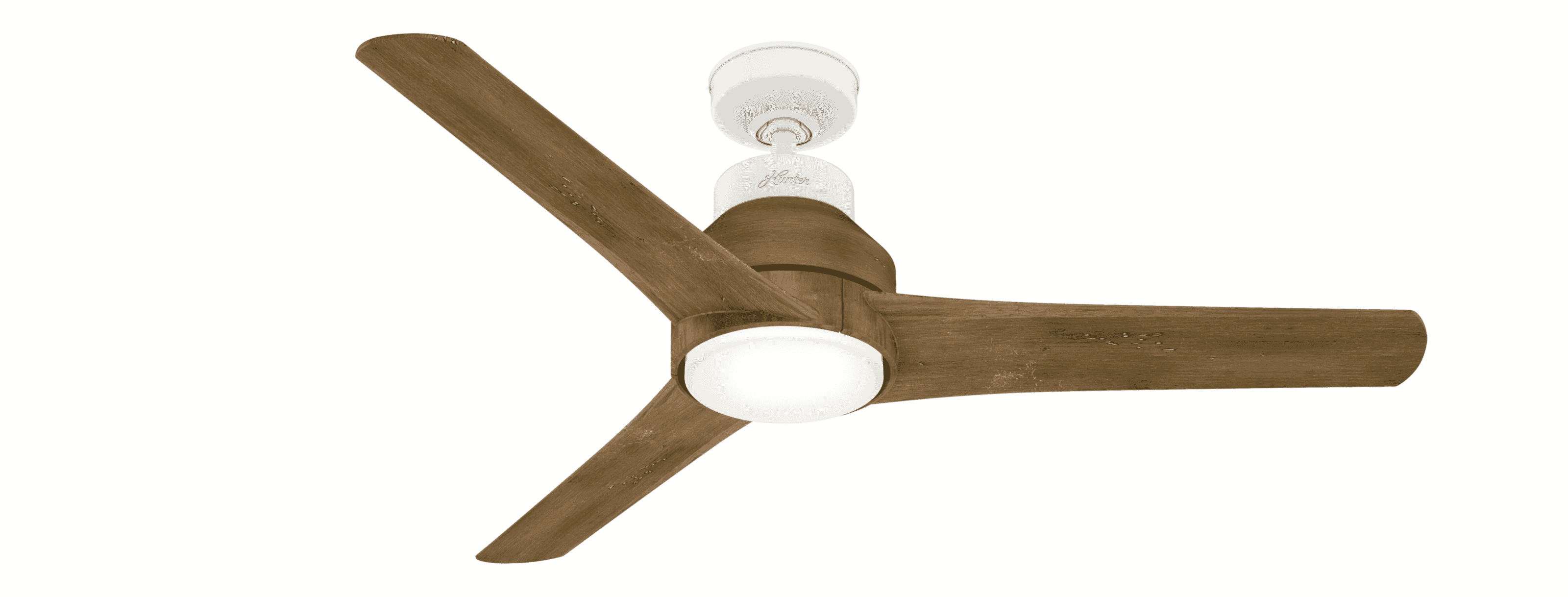 Hunter 52" Indoor/Outdoor Ceiling Fan in Matte White