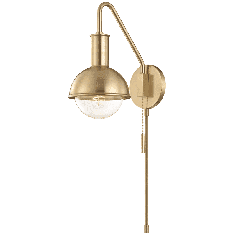 Mitzi Riley 24" Wall Sconce in Aged Brass