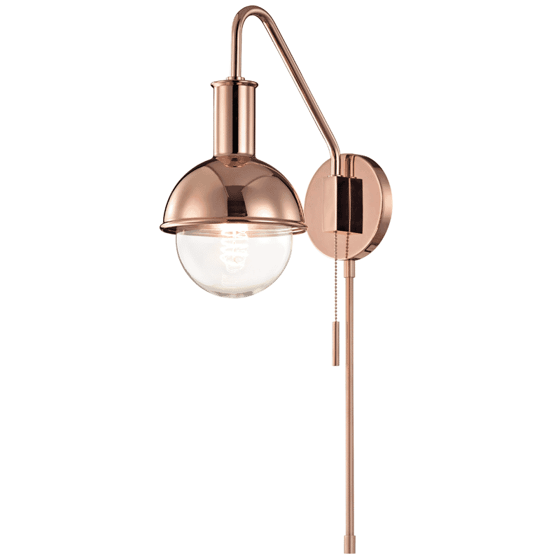 Mitzi Riley 24" Wall Sconce in Polished Copper