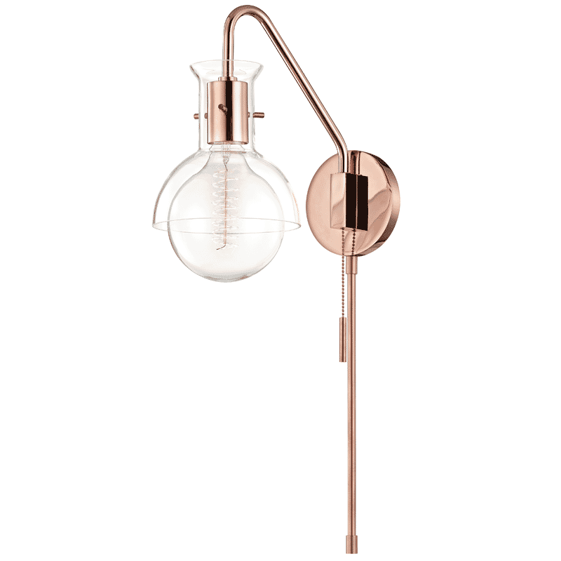 Mitzi Riley 24" Wall Sconce in Polished Copper