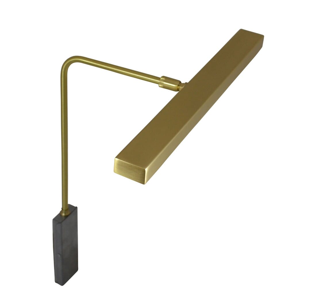 House of Troy Horizon 12" LED Picture Light in Satin Brass