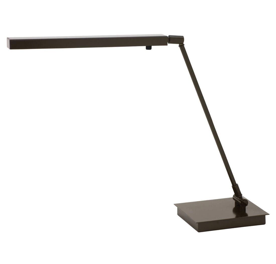 House of Troy Horizon Task 19" LED Desk Lamp in Architectural Bronze