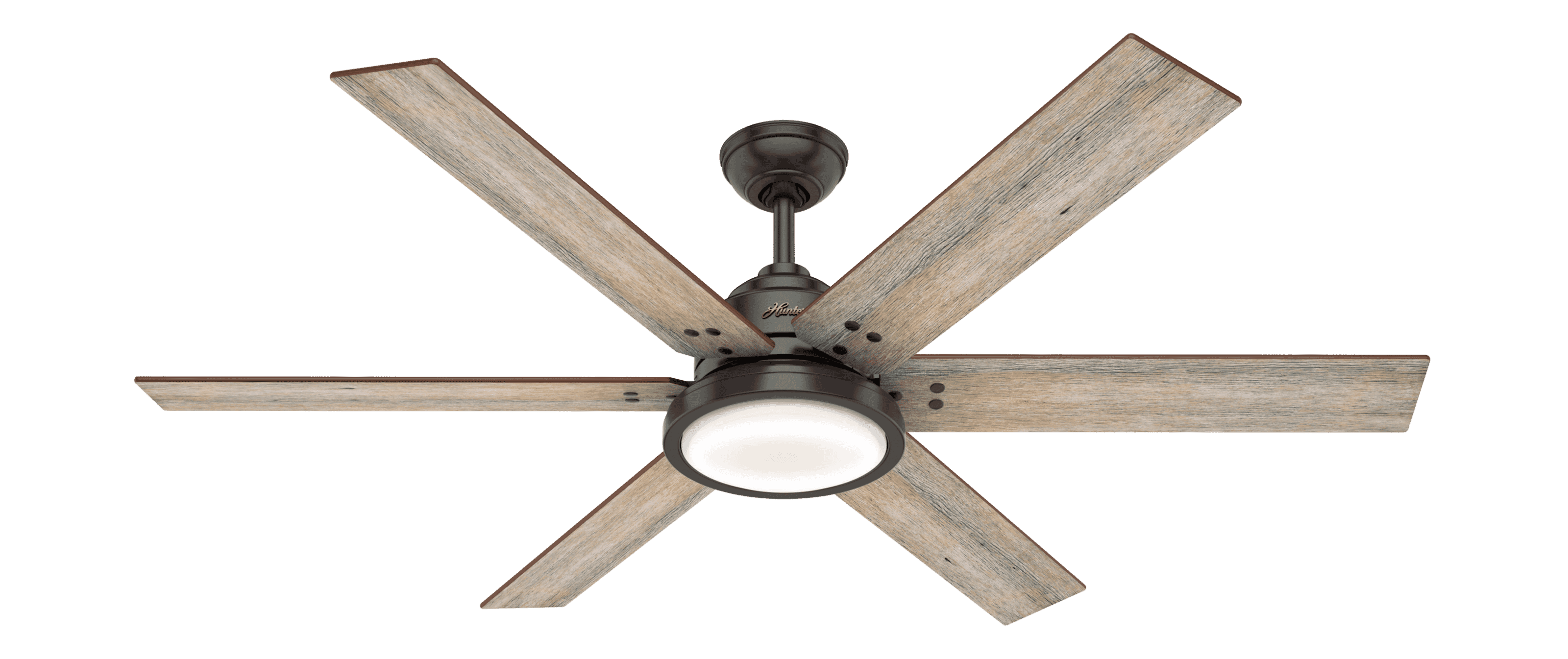 Hunter Warrant 60" Indoor Ceiling Fan in Noble Bronze