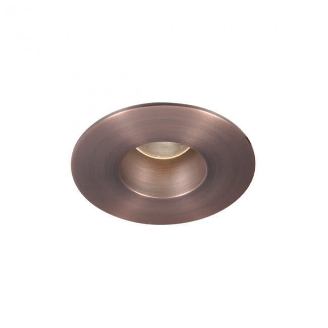 WAC Lighting Tesla PRO 1-Light 2in LED Round Open Reflector Trim with Light Engine in Copper Bronze