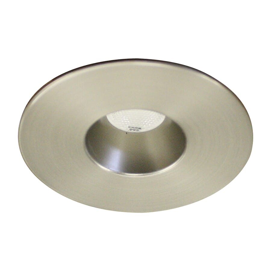 WAC Lighting LEDme 12V Miniature Recessed Task Light in Brushed Nickel