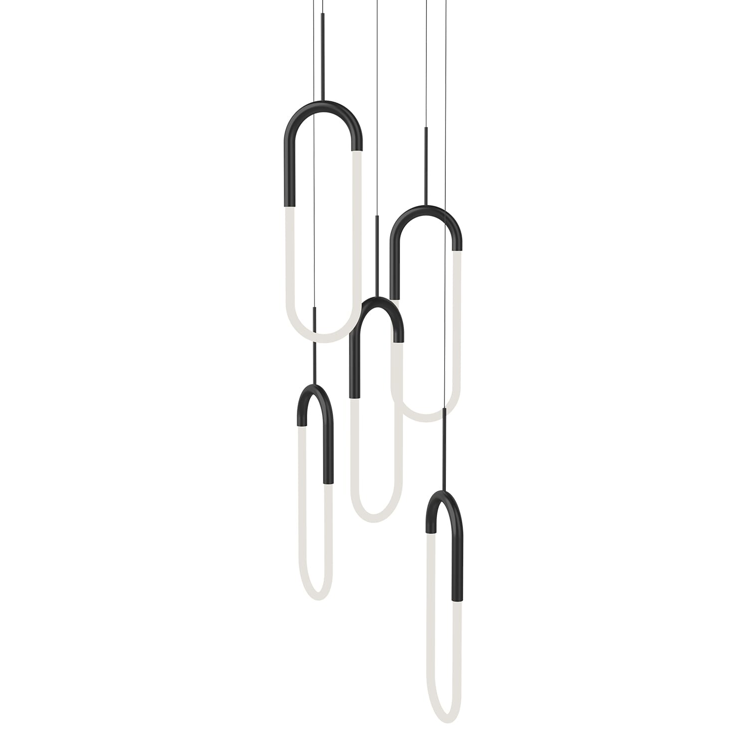 Kuzco Huron LED Pendant Light in Black