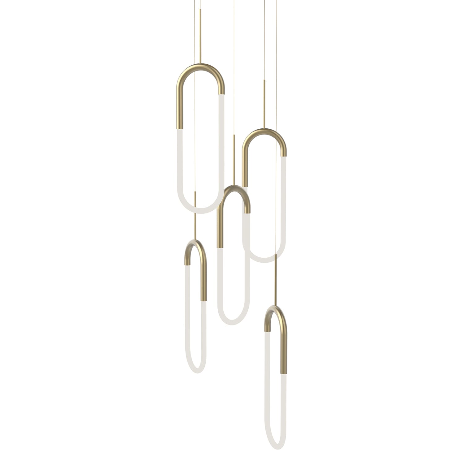 Kuzco Huron LED Pendant Light tural Brass