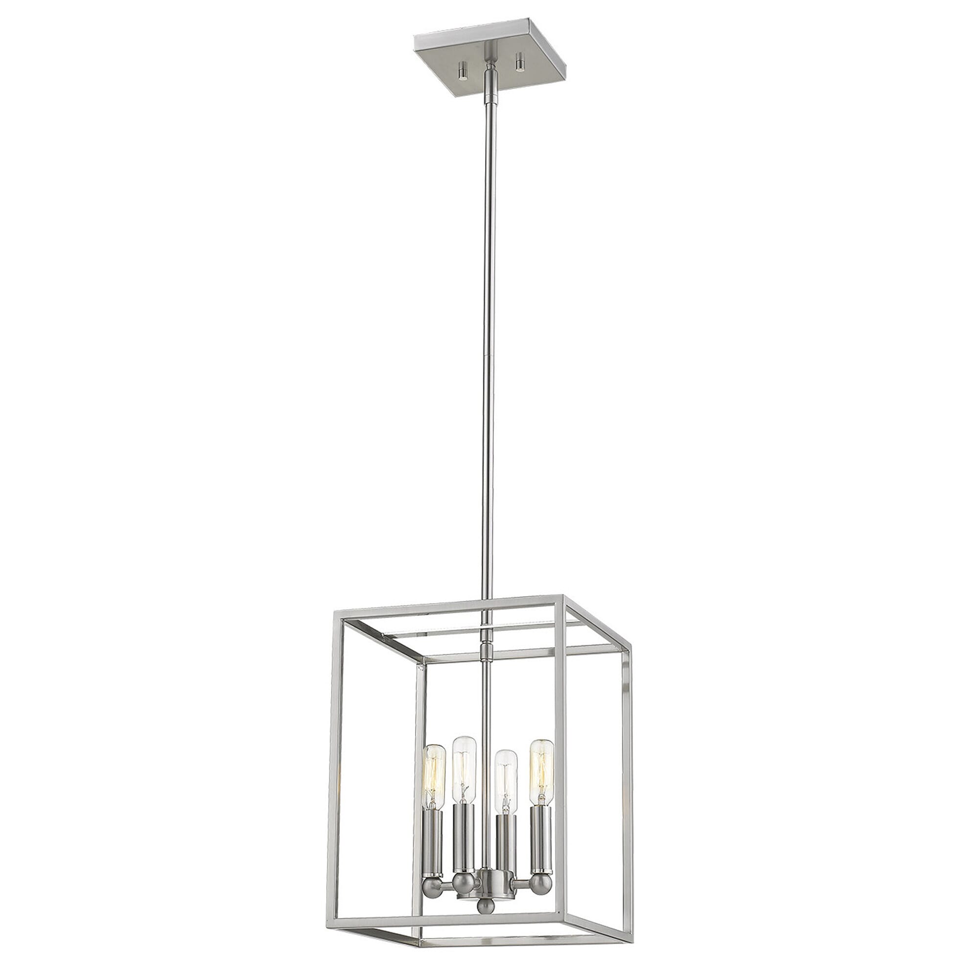 Acclaim Cobar 4-Light Pendant Light in Satin Nickel