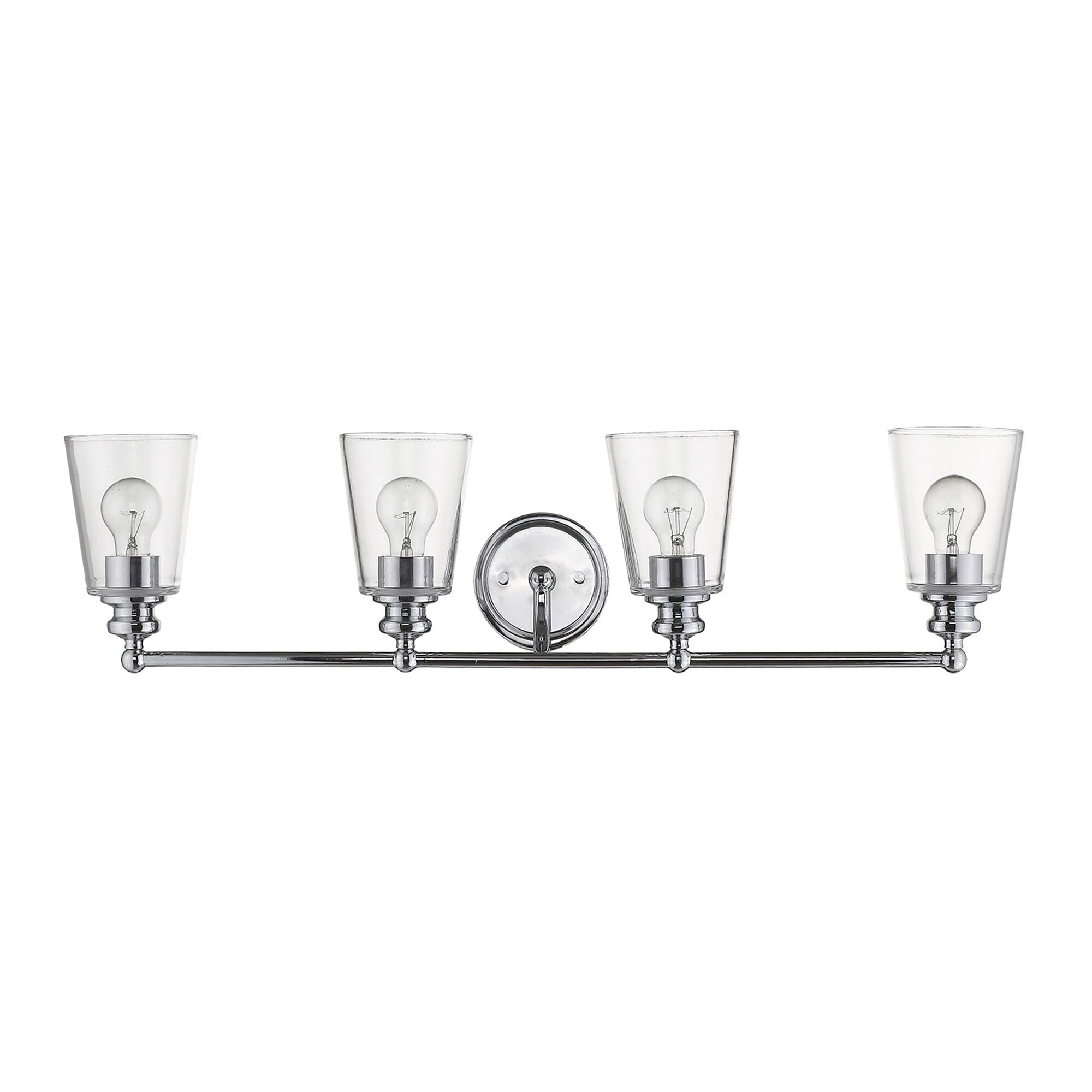 Acclaim Ceil 4-Light Bathroom Vanity Light in Chrome