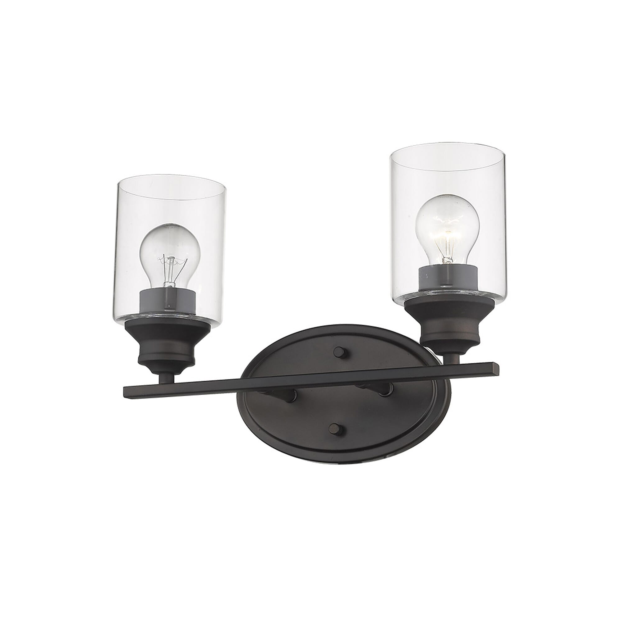 Acclaim Gemma 2-Light Bathroom Vanity Light in Oil-Rubbed Bronze