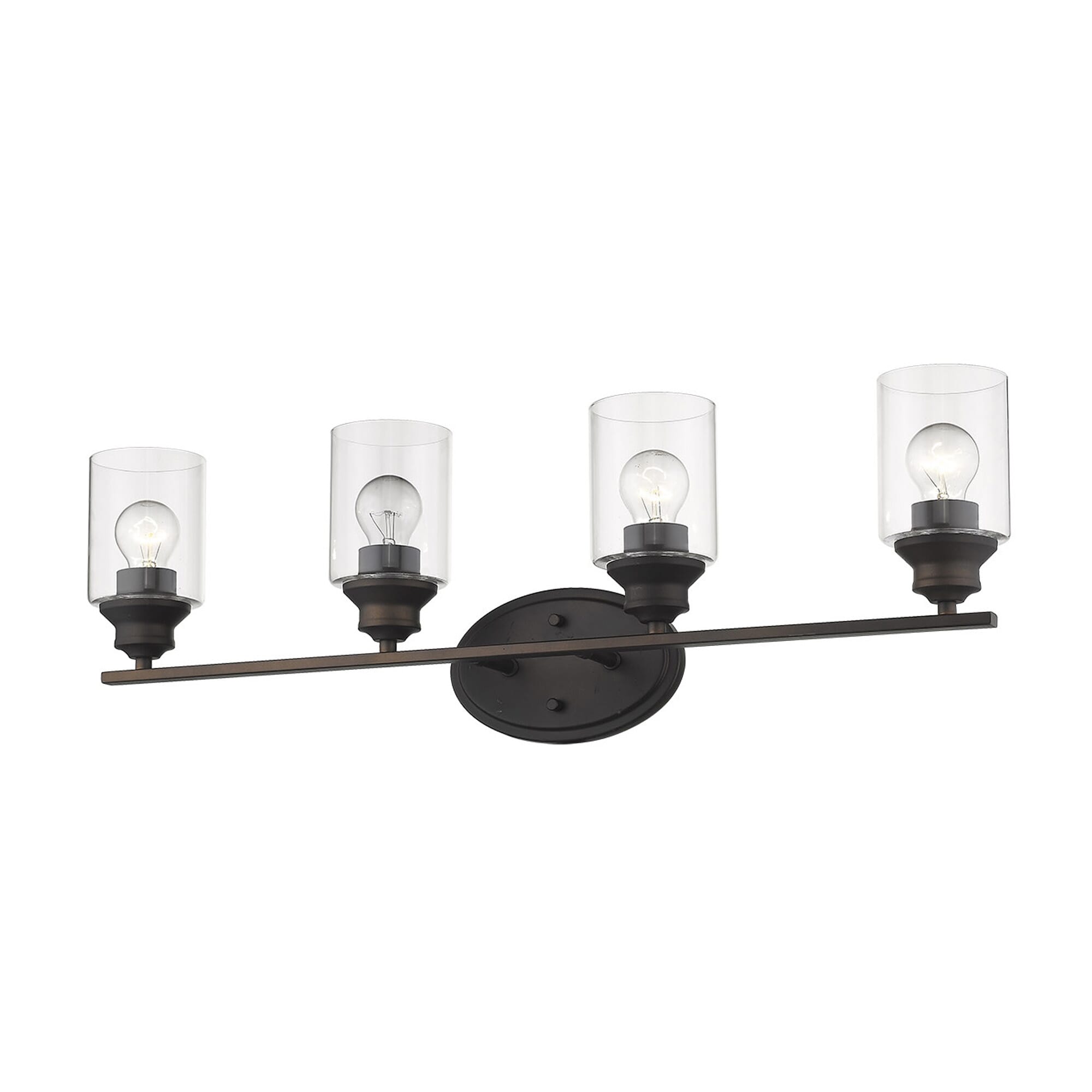 Acclaim Gemma 4-Light Bathroom Vanity Light in Oil-Rubbed Bronze