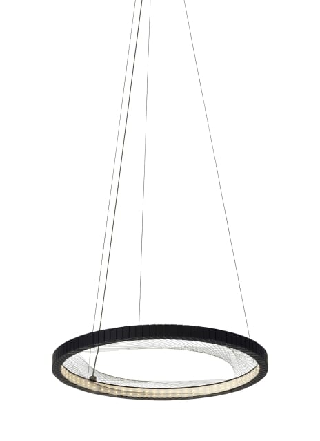 Tech Interlace 2700K LED 18" Pendant Light in Black