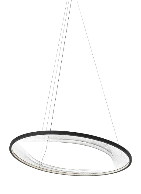 Tech Interlace 2700K LED 45" Pendant Light in Black