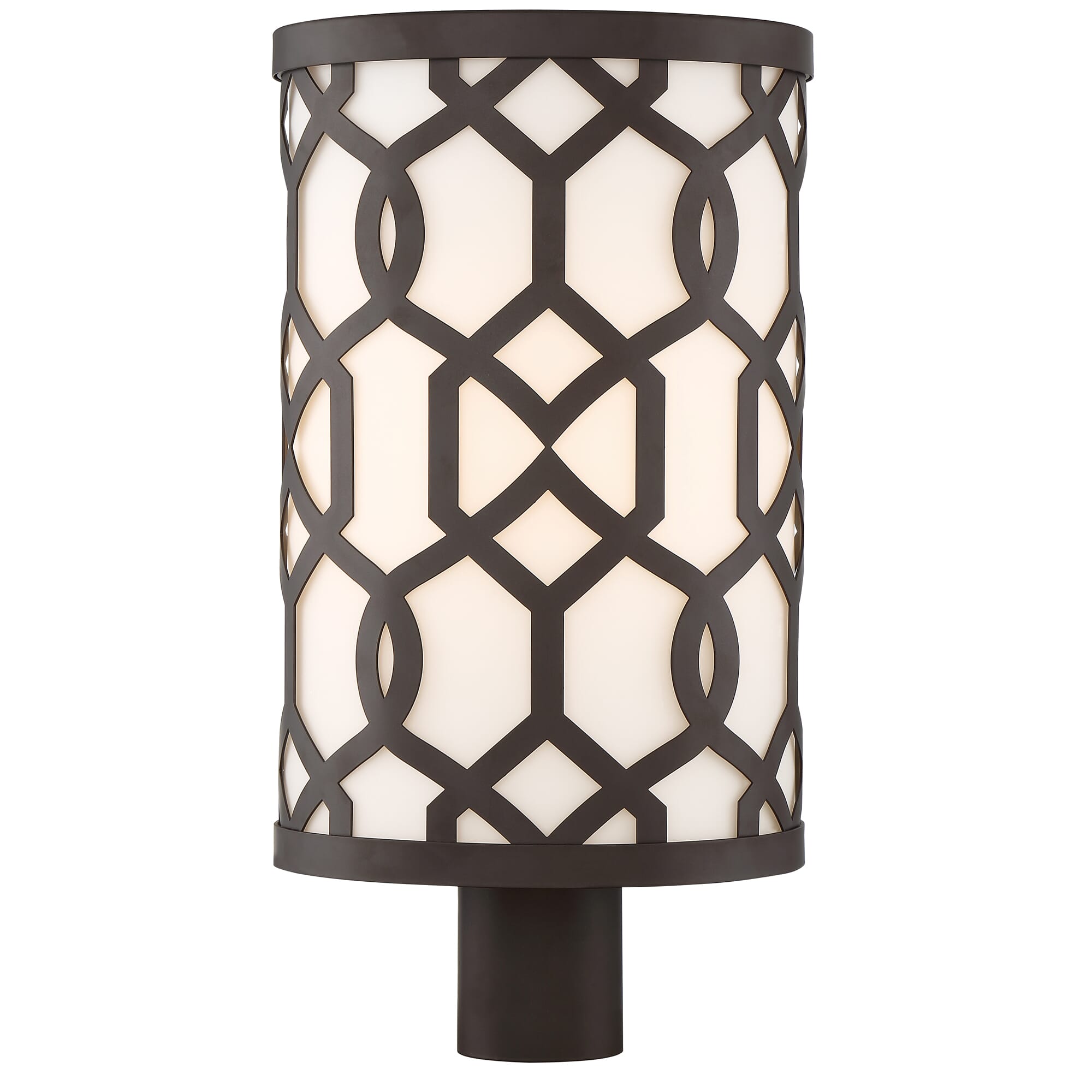 Crystorama Jennings 20" Outdoor Post Light in Dark Bronze