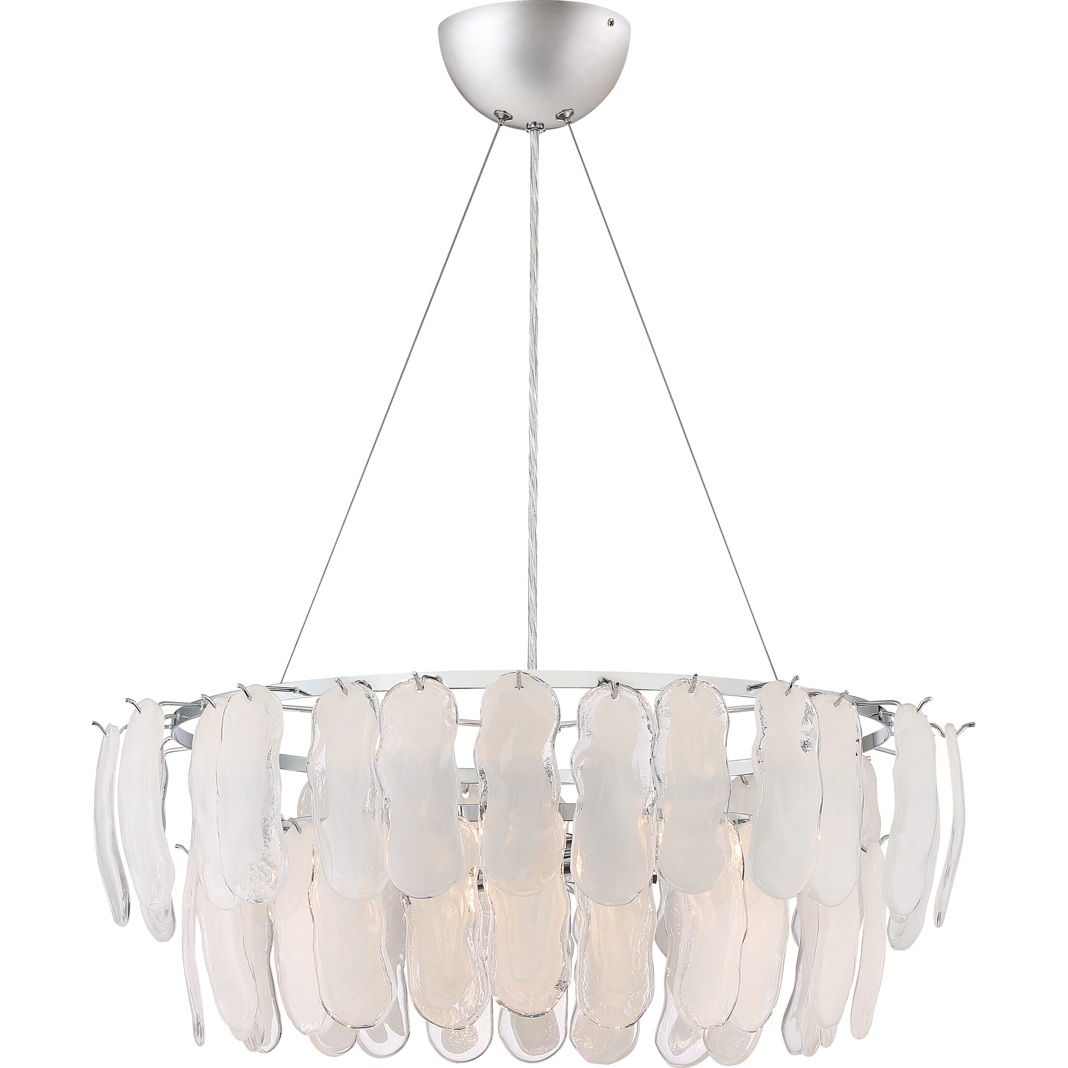 Quoizel Joyce 6-Light 25" Pendant Light in Polished Chrome