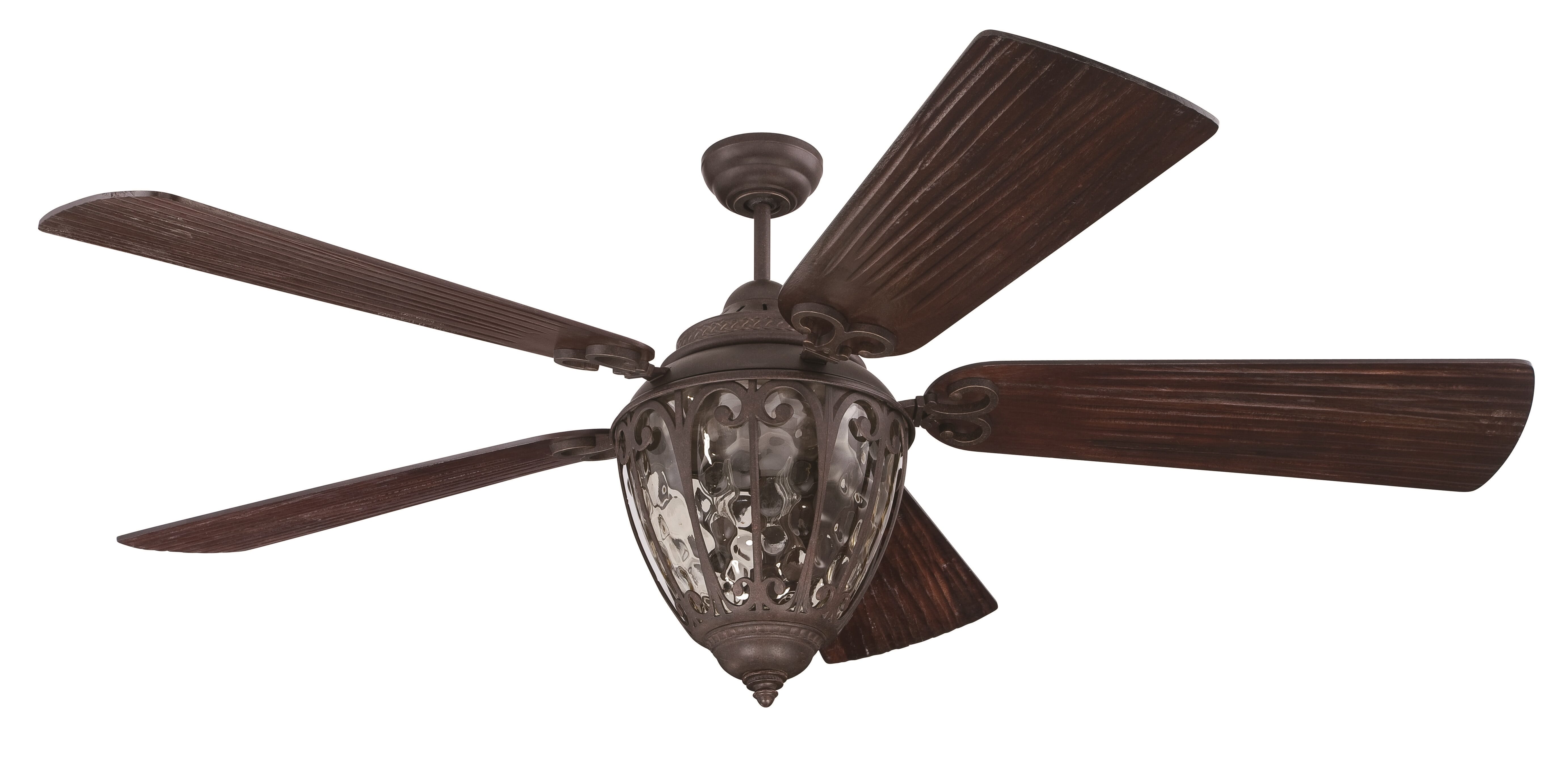 Craftmade 70" Olivier Ceiling Fan Kit in Aged Bronze Textured