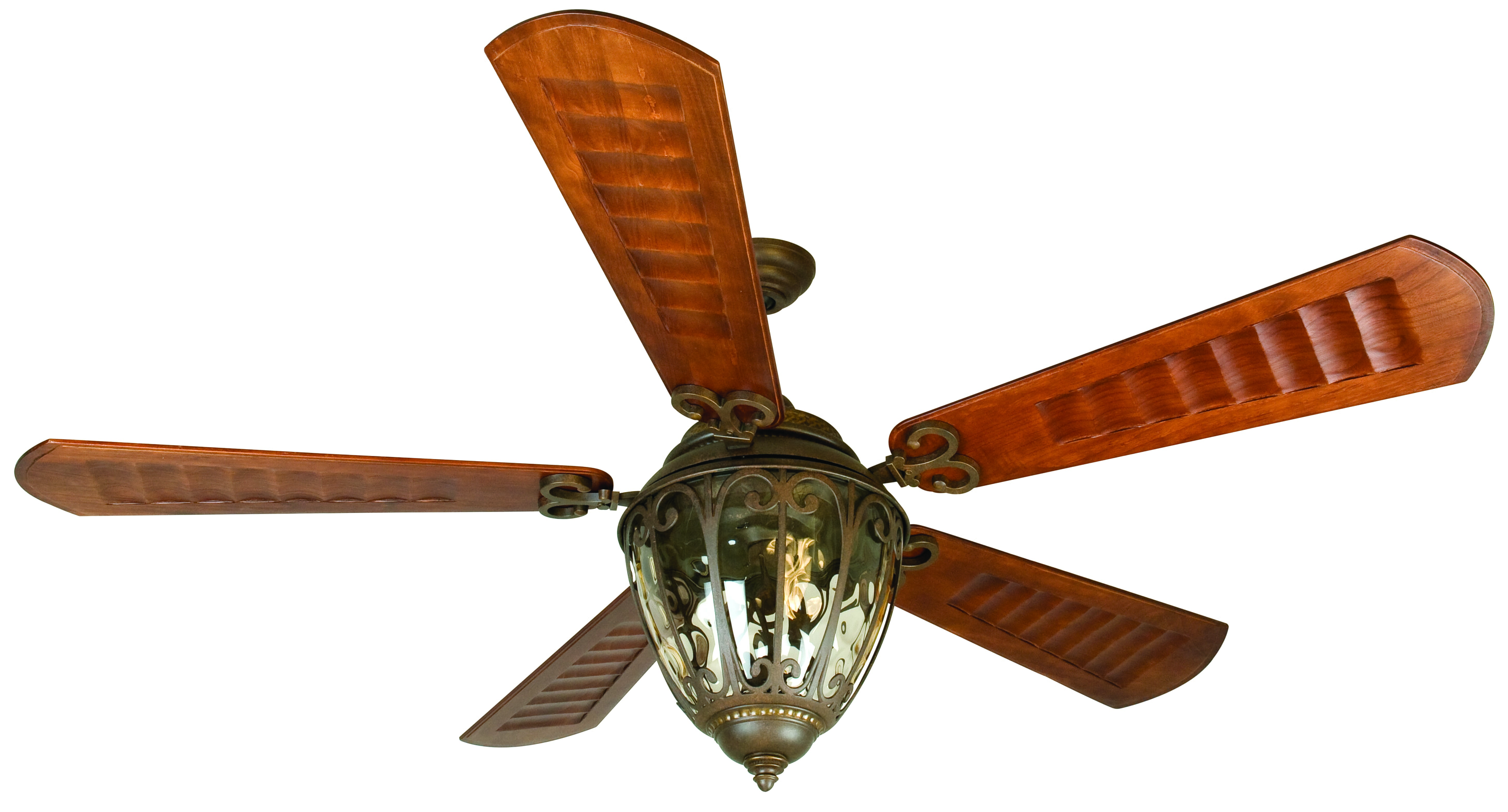 Craftmade 70" Olivier Ceiling Fan Kit in Aged Bronze Textured