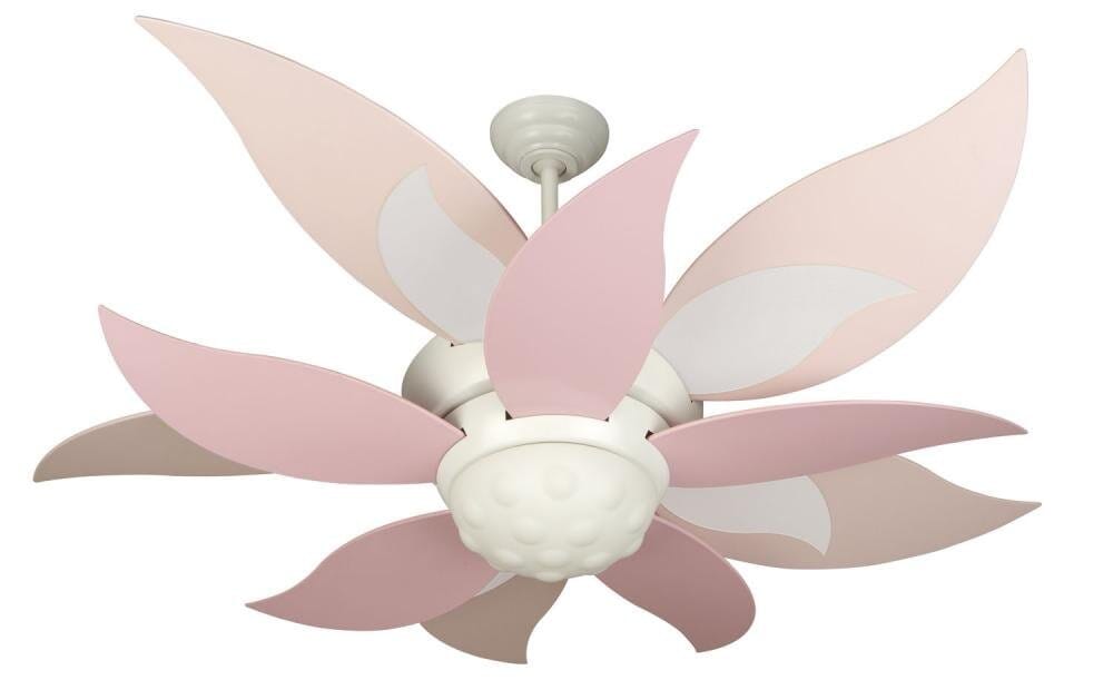 Craftmade 52" Bloom Ceiling Fan Kit in White