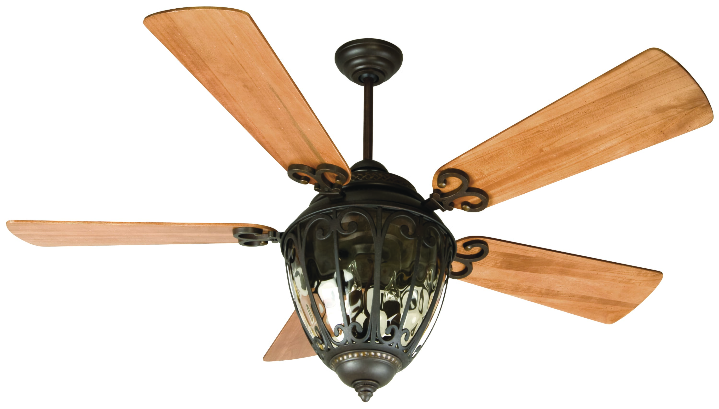 Craftmade 54" Olivier Ceiling Fan Kit in Aged Bronze Textured