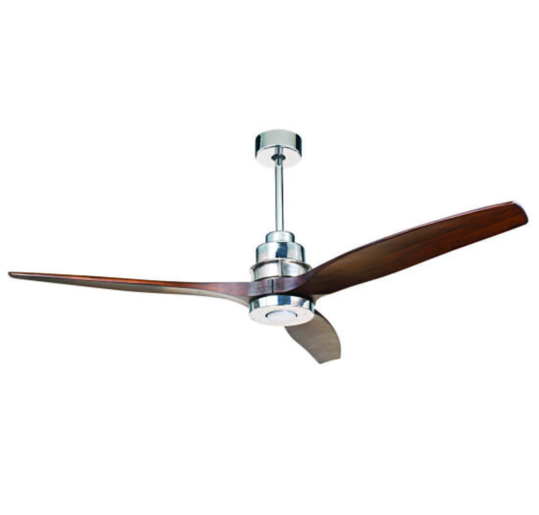 Craftmade 60" Sonnet Ceiling Fan Kit in Chrome