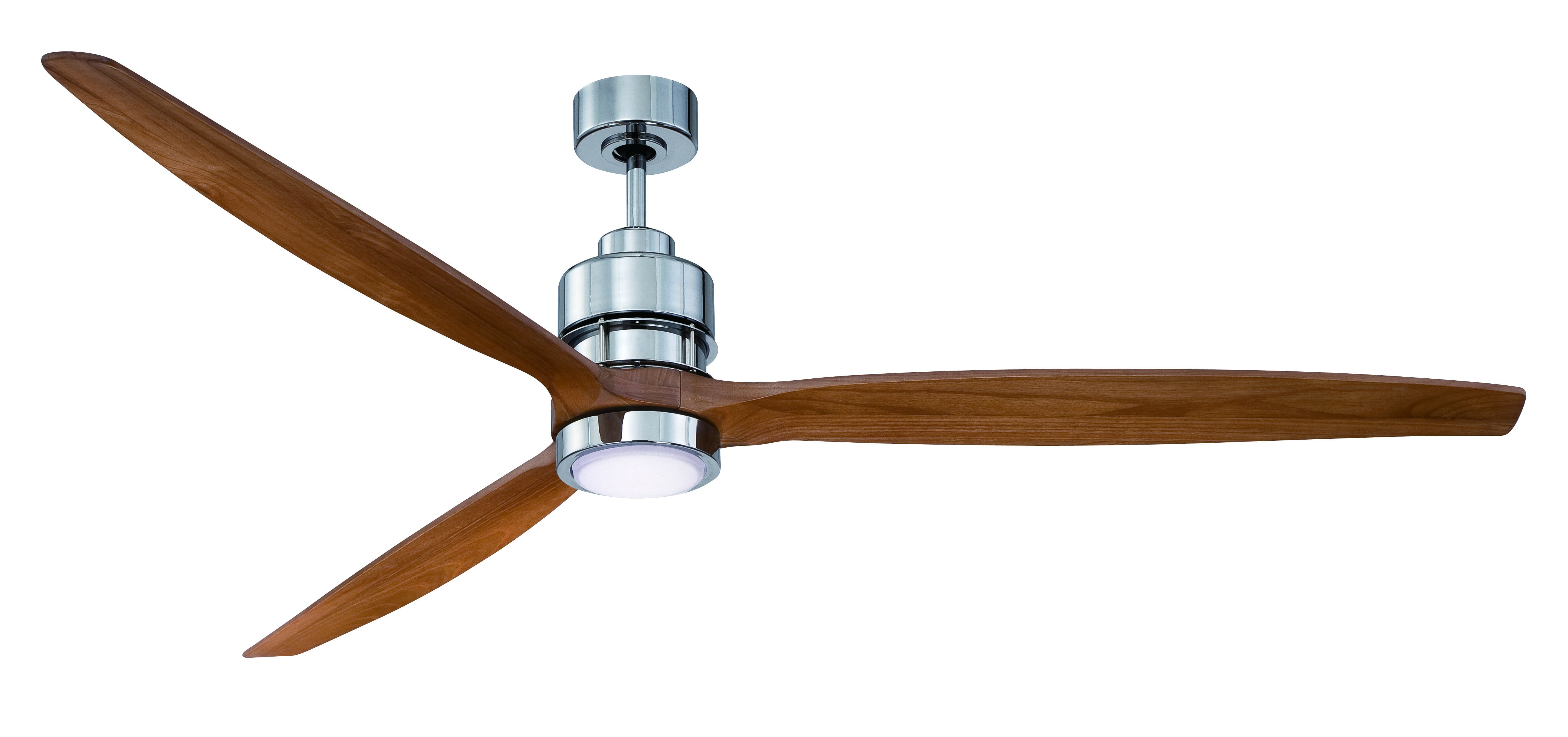 Craftmade 70" Sonnet Ceiling Fan Kit in Chrome