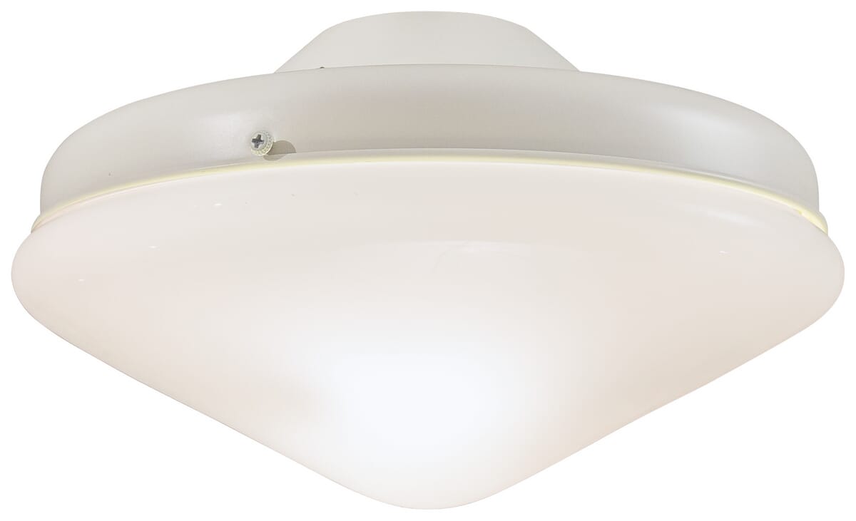 Minka-Aire 2 Bulb Light Kit in Bone White