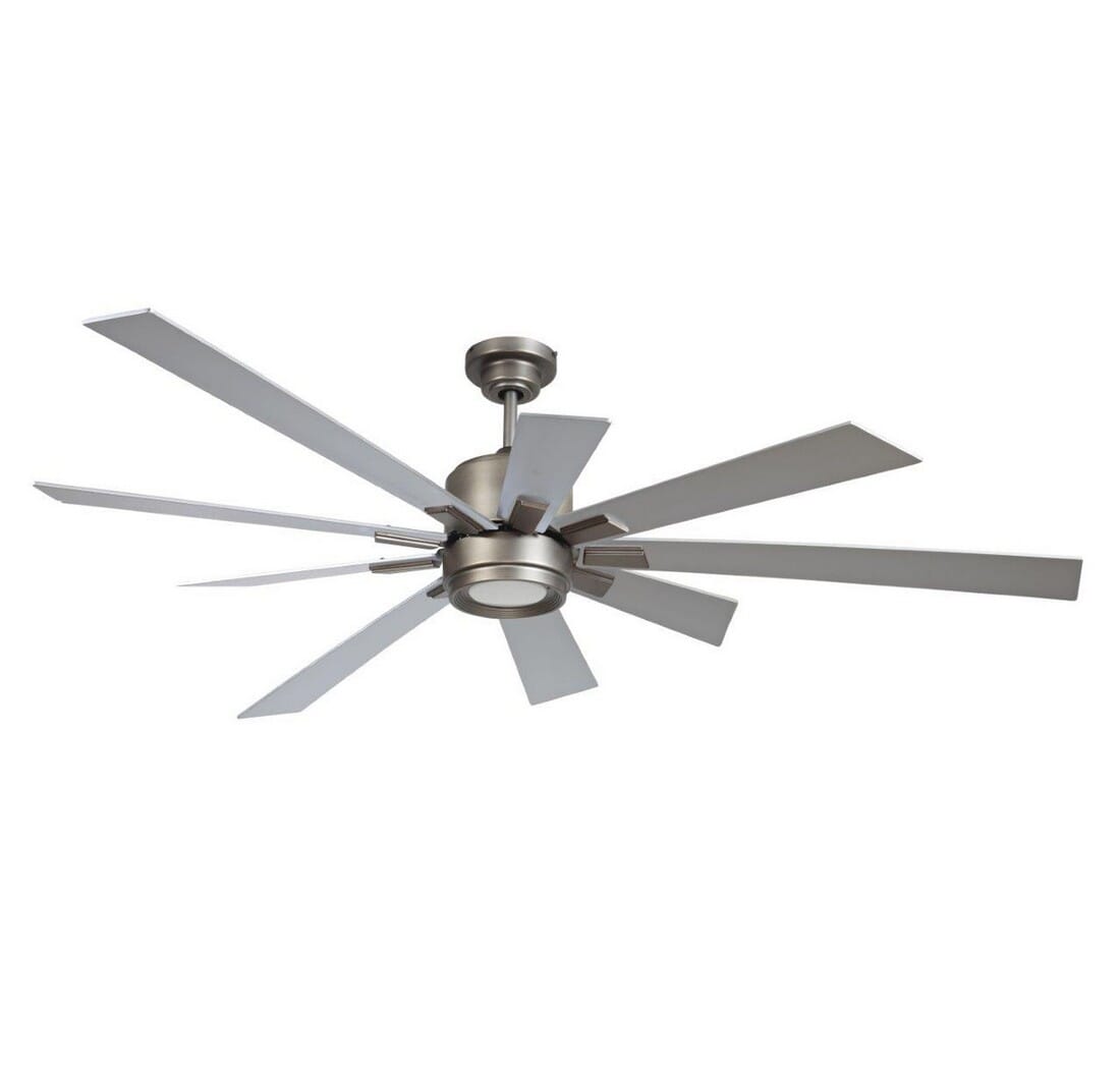 Craftmade Katana 72" Ceiling Fan w/ Titanium Blades in Pewter