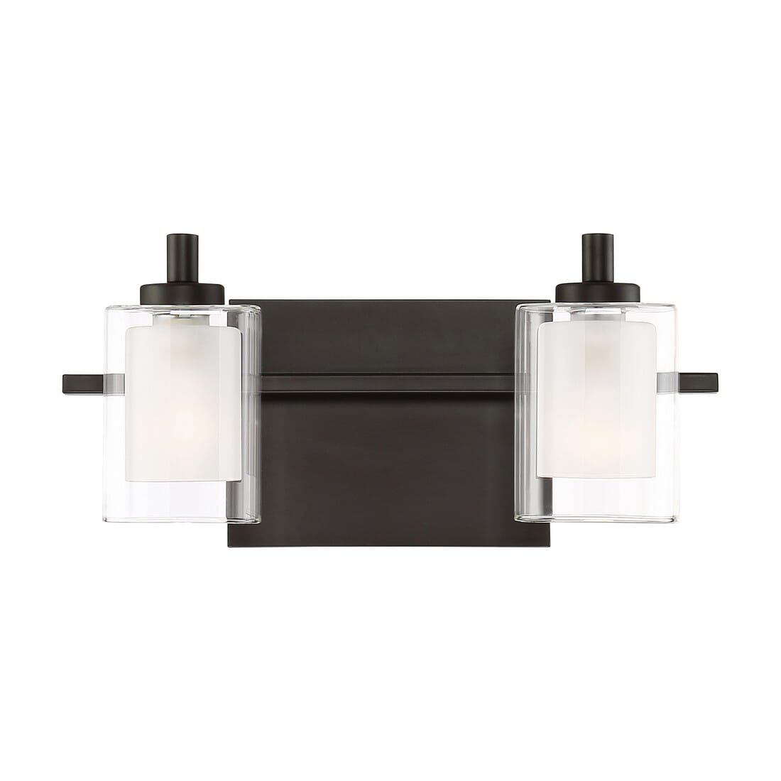 Quoizel Kolt 2-Light Bathroom Vanity Light in Western Bronze