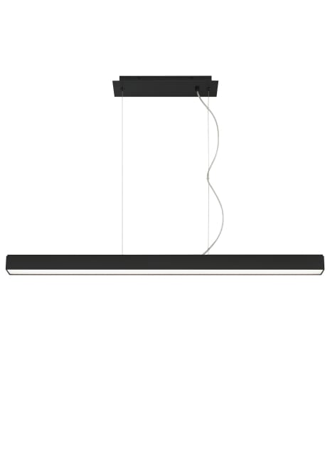 Tech Knox 3000K LED 45" Pendant Light in Black