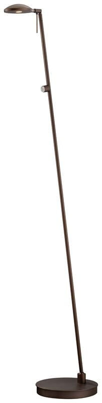 George Kovacs George'S Reading Room 50" Floor Lamp in Copper Bronze Patina