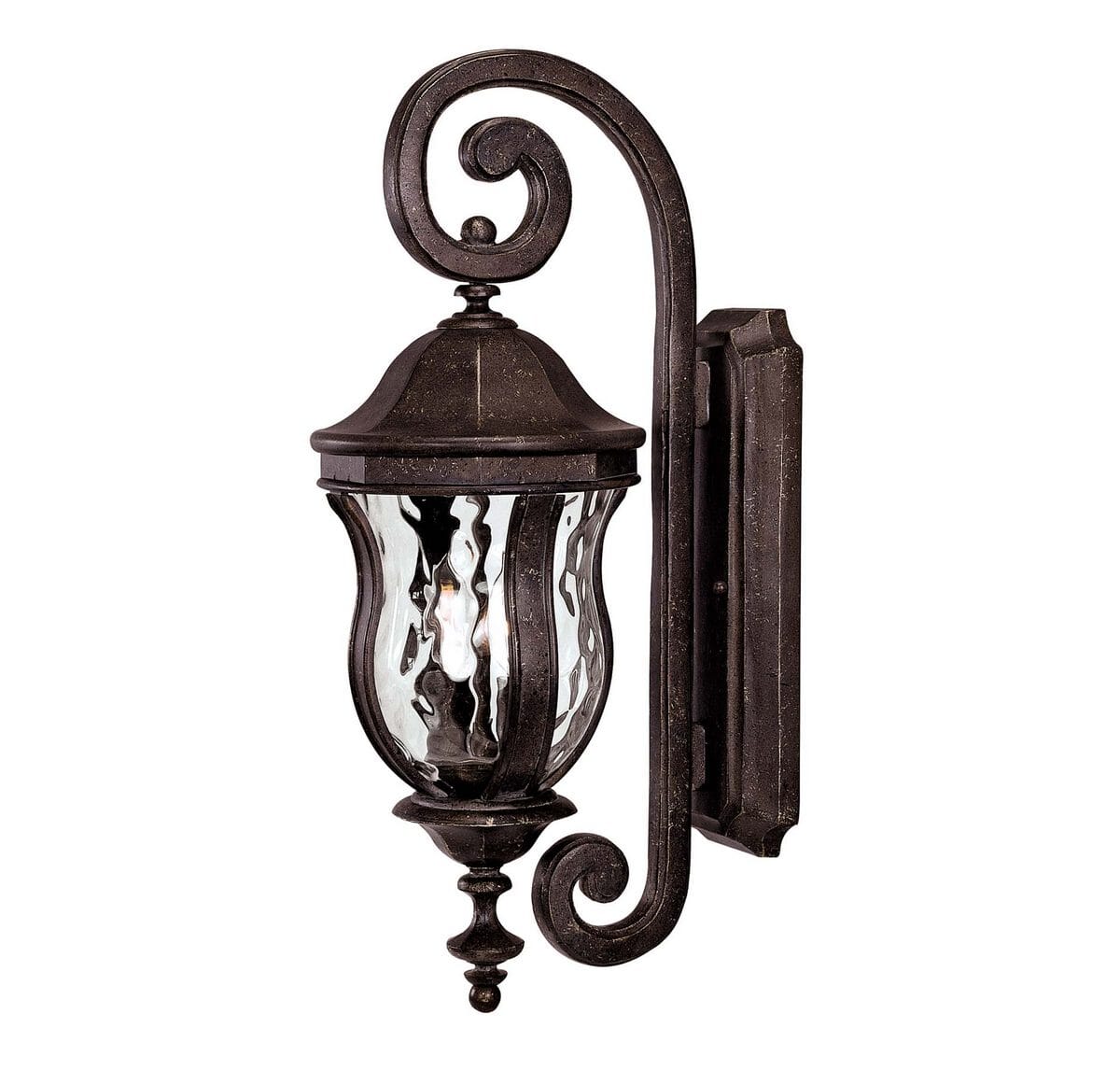 Savoy House Monticello 2-Light Outdoor Wall Lantern in Walnut Patina