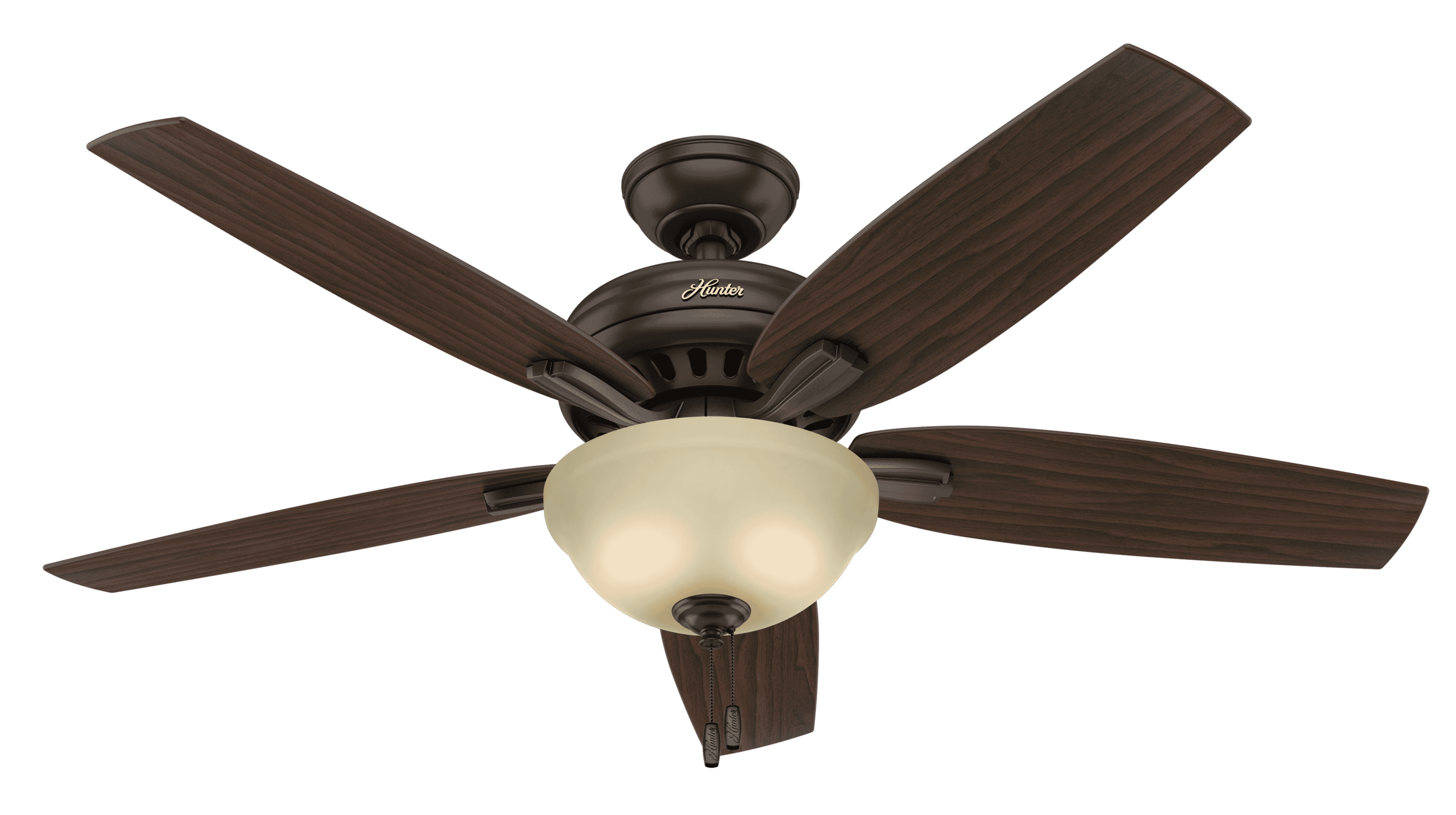 Hunter Newsome 2-Light 52" Indoor Ceiling Fan in Premier Bronze