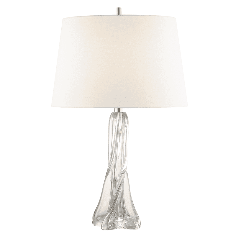 Hudson Valley Archer 28" Table Lamp in Polished Nickel