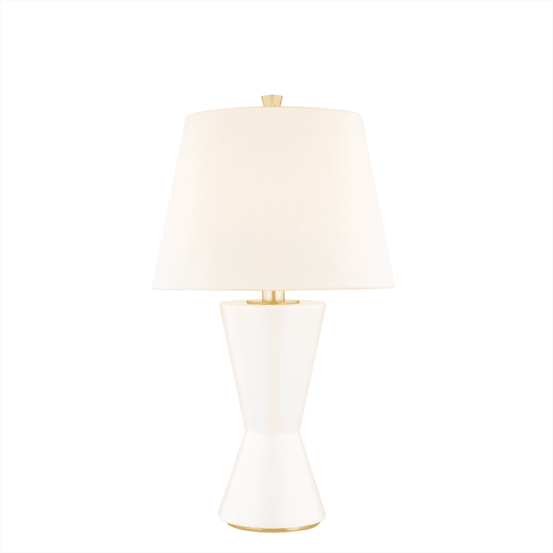 Hudson Valley Ashland 23" Table Lamp in Matte White