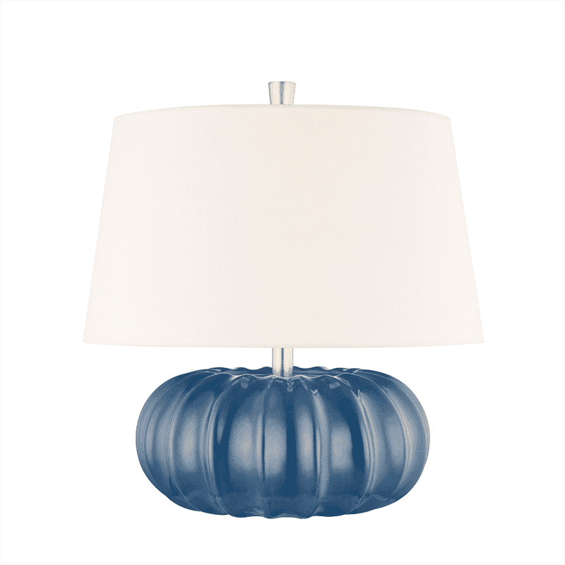 Hudson Valley Bowdoin 15" Table Lamp in Satin Black