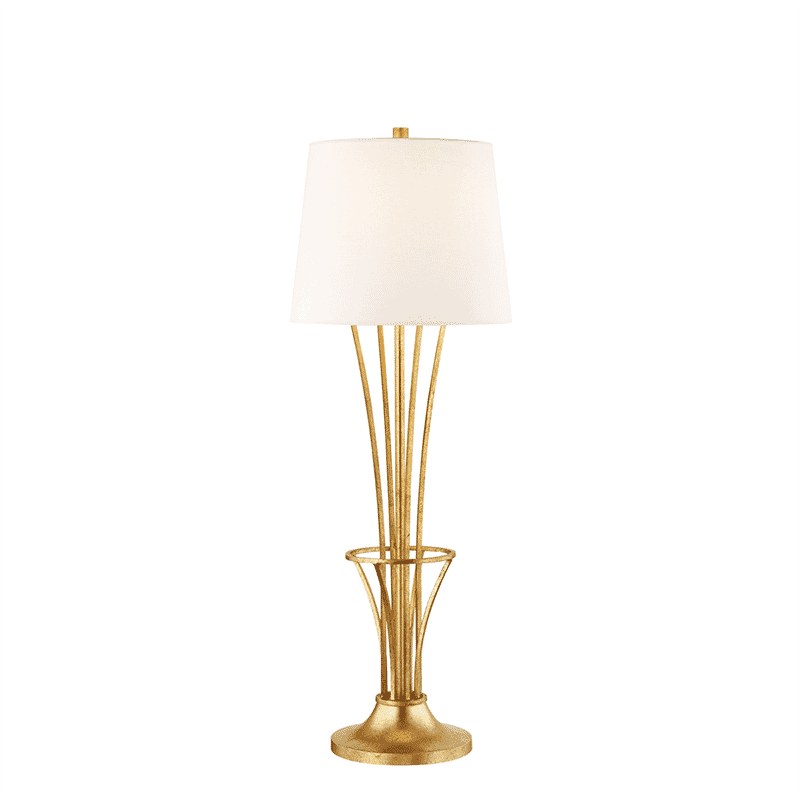 Hudson Valley Hurley 33" Table Lamp in Gold Leaf