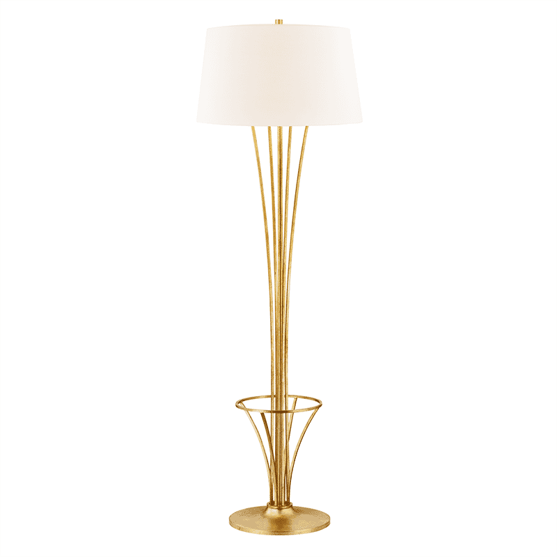 Hudson Valley Hurley 67" Floor Lamp in Gold Leaf