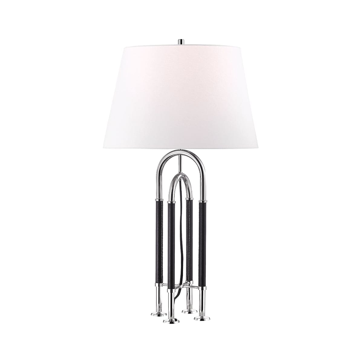 Hudson Valley Arnett 29" Table Lamp in Polished Nickel