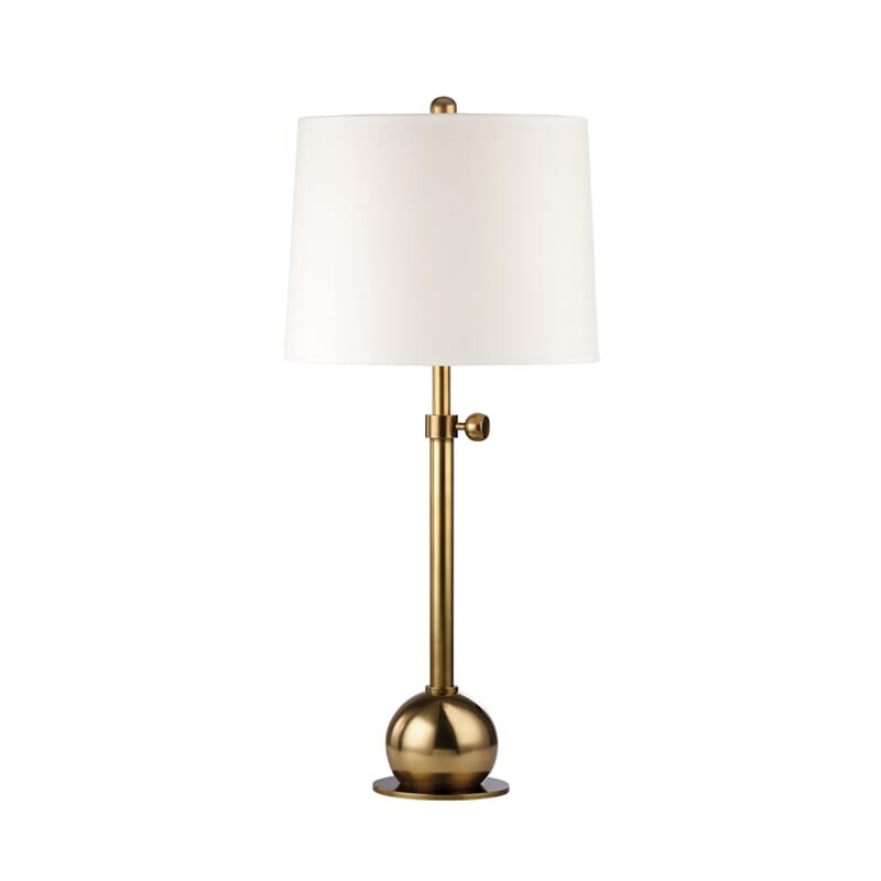 Hudson Valley Marshall 28" Table Lamp in Vintage Brass