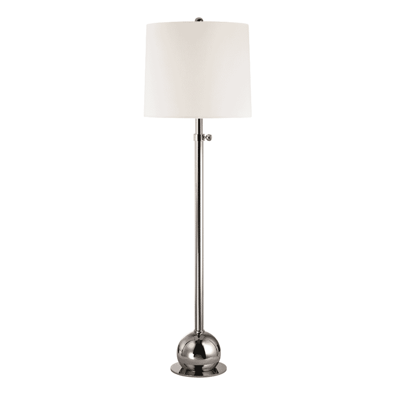 Hudson Valley Marshall 62" Floor Lamp in Polished Nickel