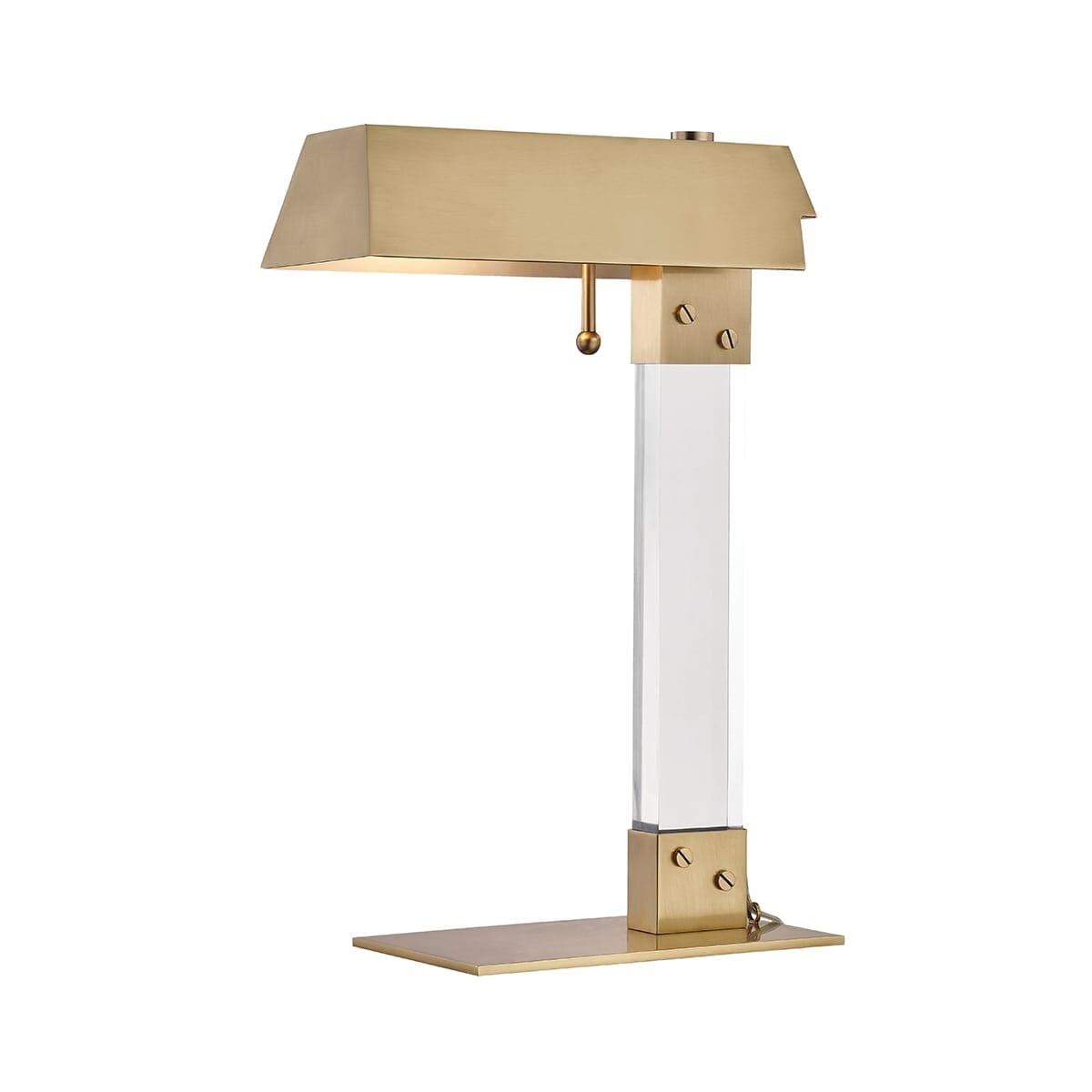 Hudson Valley Hunts Point Table Lamp in Aged Brass