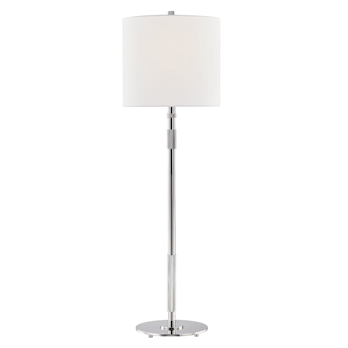 Hudson Valley Bowery Table Lamp in Polished Nickel