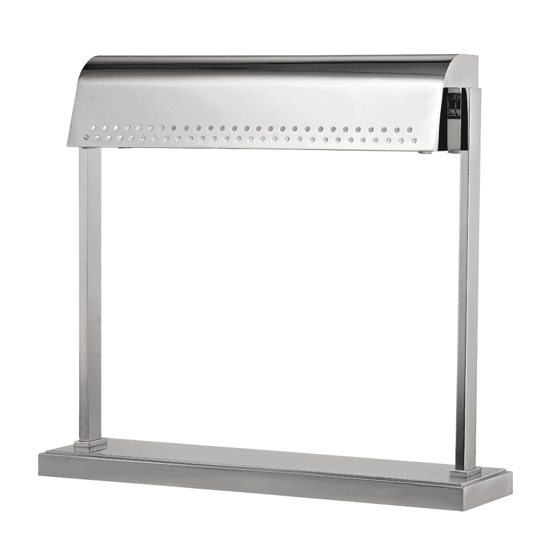 Hudson Valley Garfield 14" Table Lamp in Polished Nickel