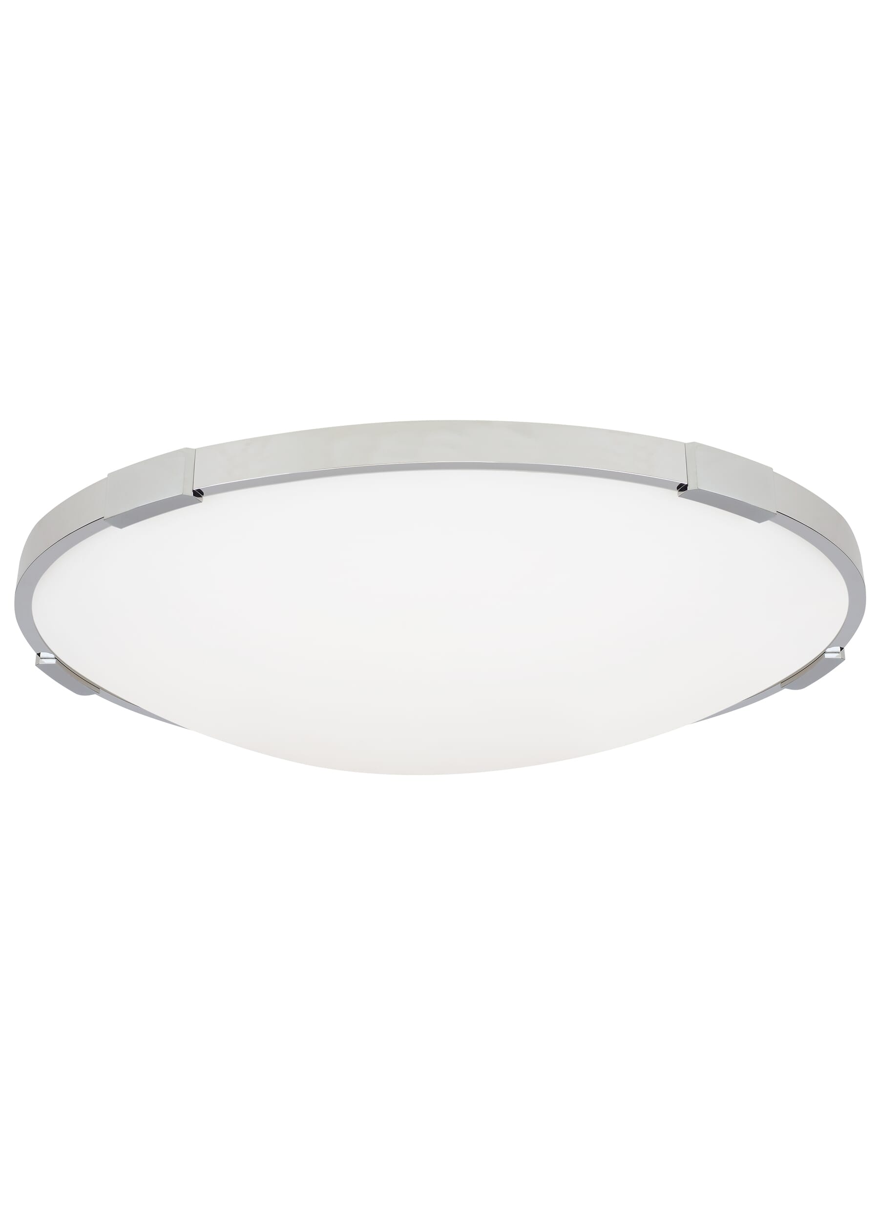 Tech Lance 3000K LED 17" Ceiling Light in Chrome