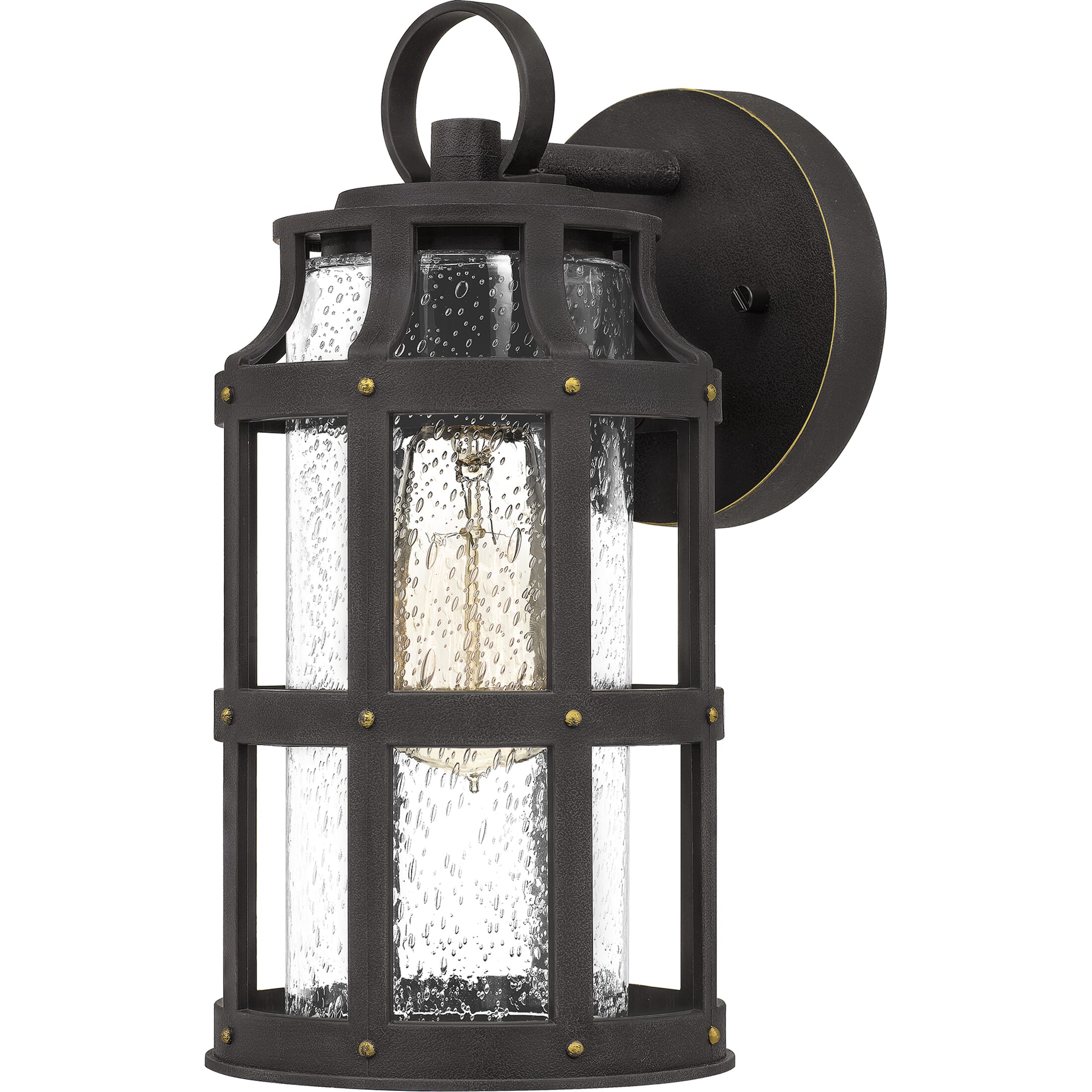 Quoizel Lassiter 6" Outdoor Hanging Light in Palladian Bronze